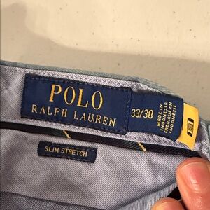 Polo Ralph Lauren Slim Stretch Chinos - Blue